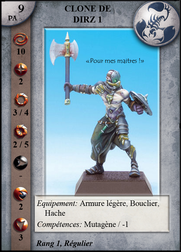 Clone de Dirz 1 (Hache)